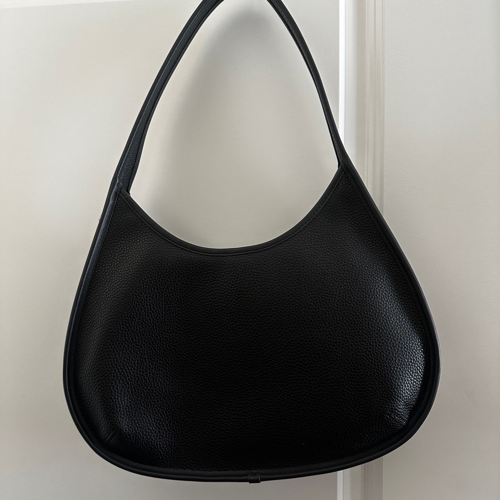 Coach Coachtopia Ergo Black Crescent Shoulder Bag